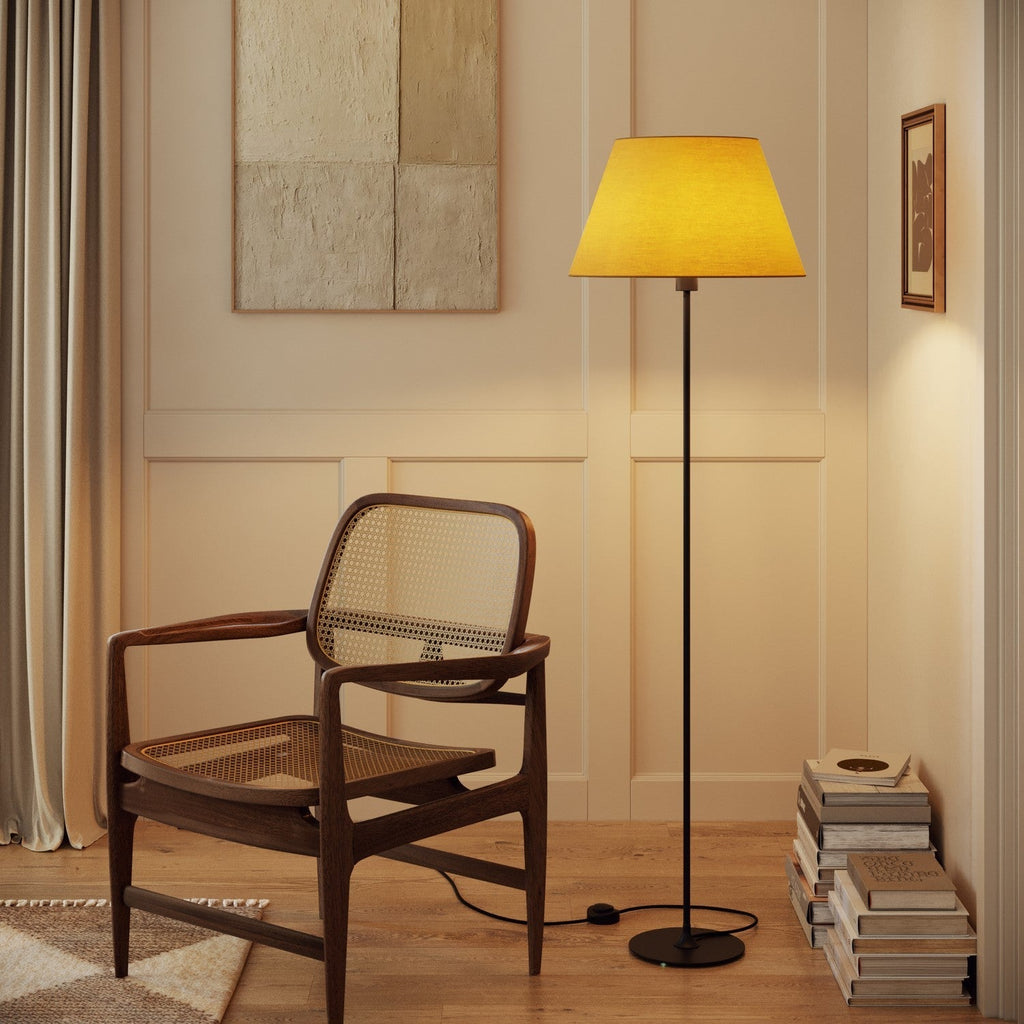 Impero L Lampenschirm für Tisch- oder Wandleuchte mit E27-Fassung – Made in Italy – Arenal Gold – Ansicht 2