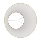 Lampenschirm Impero L für Tisch- oder Wandleuchte mit E27-Fassung – Made in Italy – Taupe Arenal – Ansicht 3