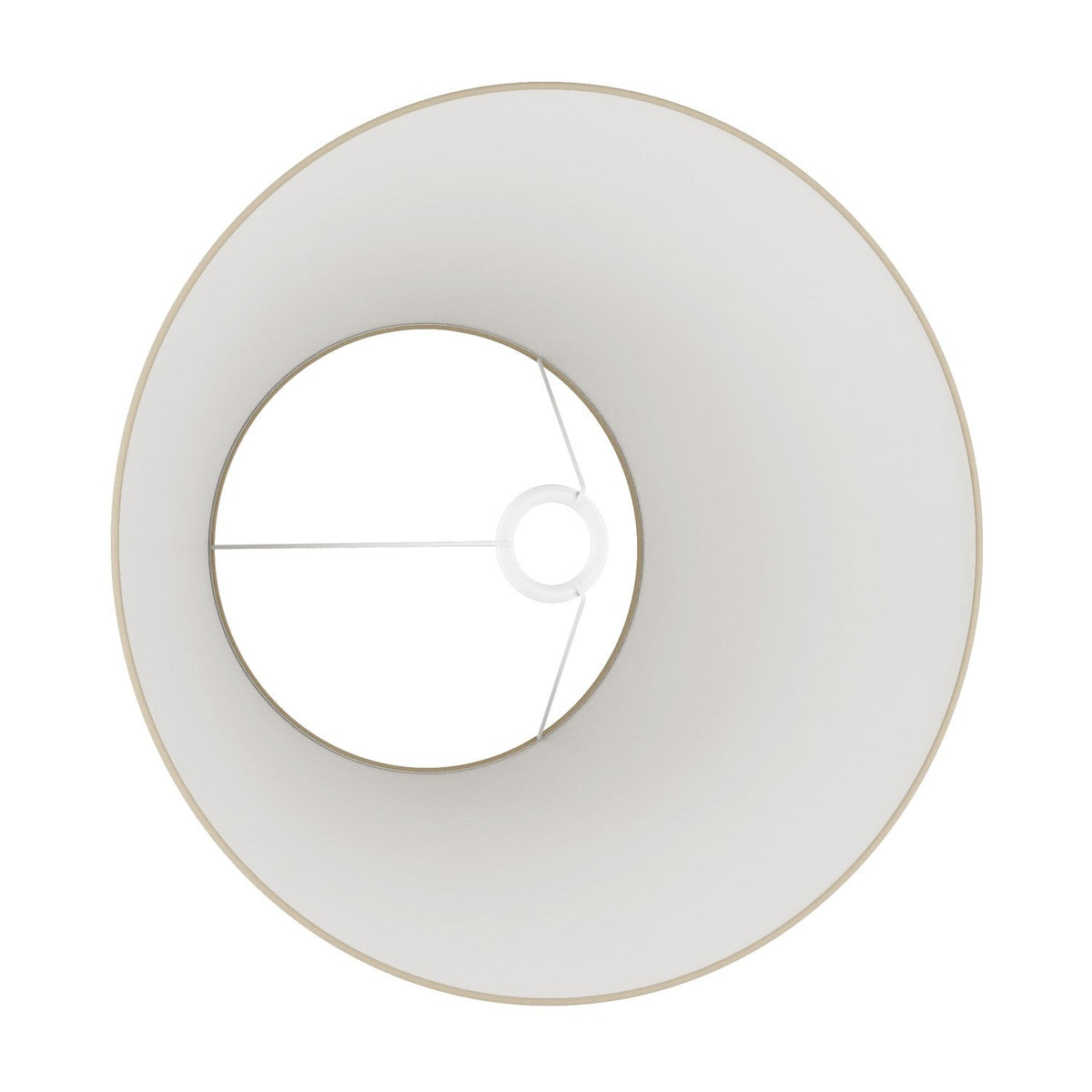 Lampenschirm Impero L für Tisch- oder Wandleuchte mit E27-Fassung – Made in Italy – Taupe Arenal – Ansicht 3