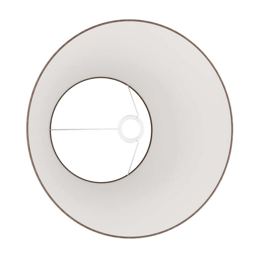 Lampenschirm Impero L für Tischleuchte oder Wandleuchte mit E27-Fassung – Made in Italy – Camelot Braun – Ansicht 3