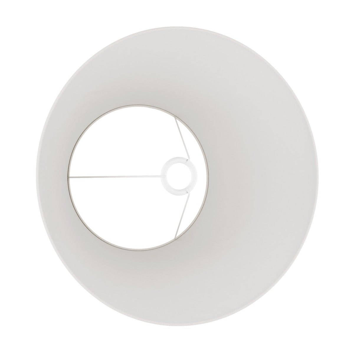 Impero Lampenschirm L für Tischlampe oder Wandleuchte mit E27-Fassung – Made in Italy – Helles Jute – Ansicht 3