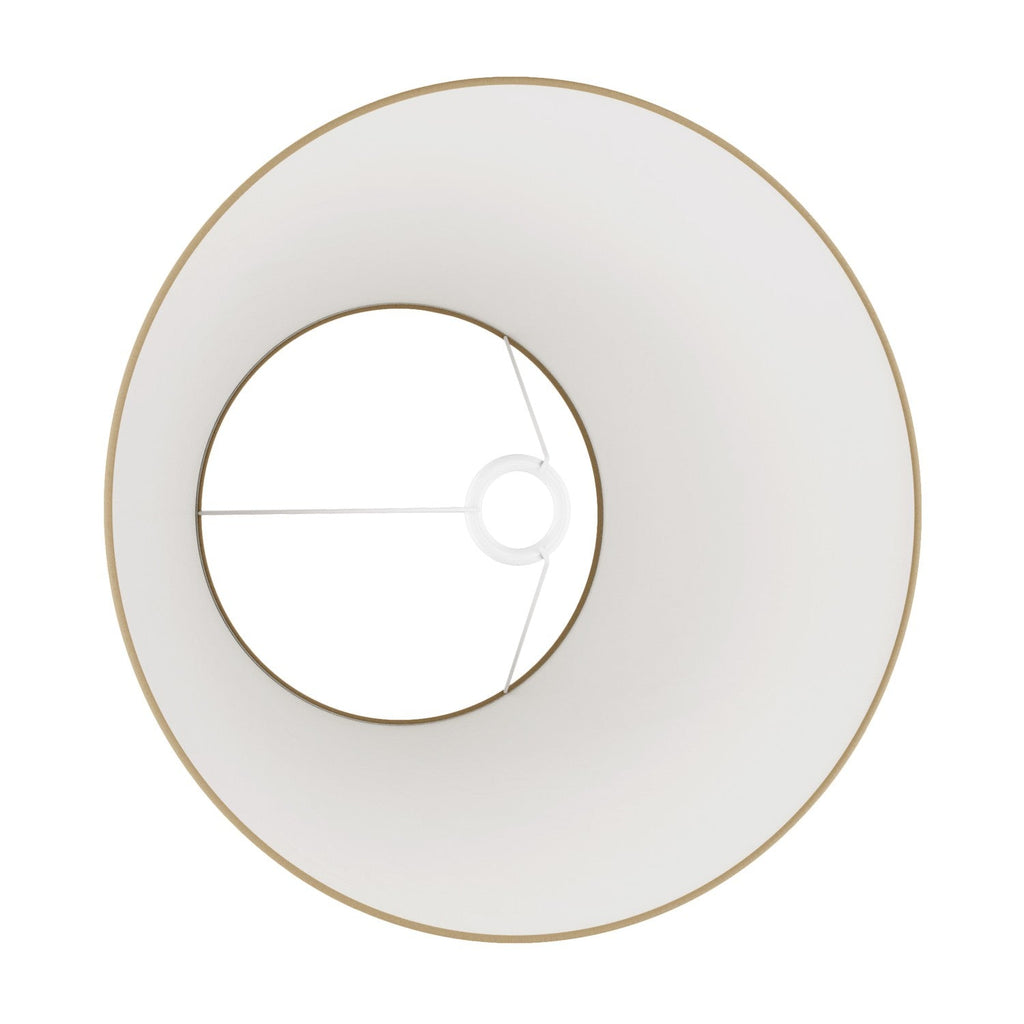 Impero-Lampenschirm L für Tischlampe oder Wandleuchte mit E27-Fassung – Made in Italy – Naturjute – Ansicht 3