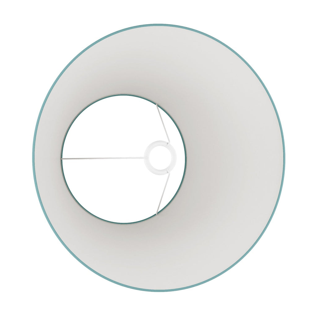 Impero L Lampenschirm für Tisch- oder Wandlampe mit E27-Fassung – Made in Italy – Teletta Verde Dubbio – Ansicht 3