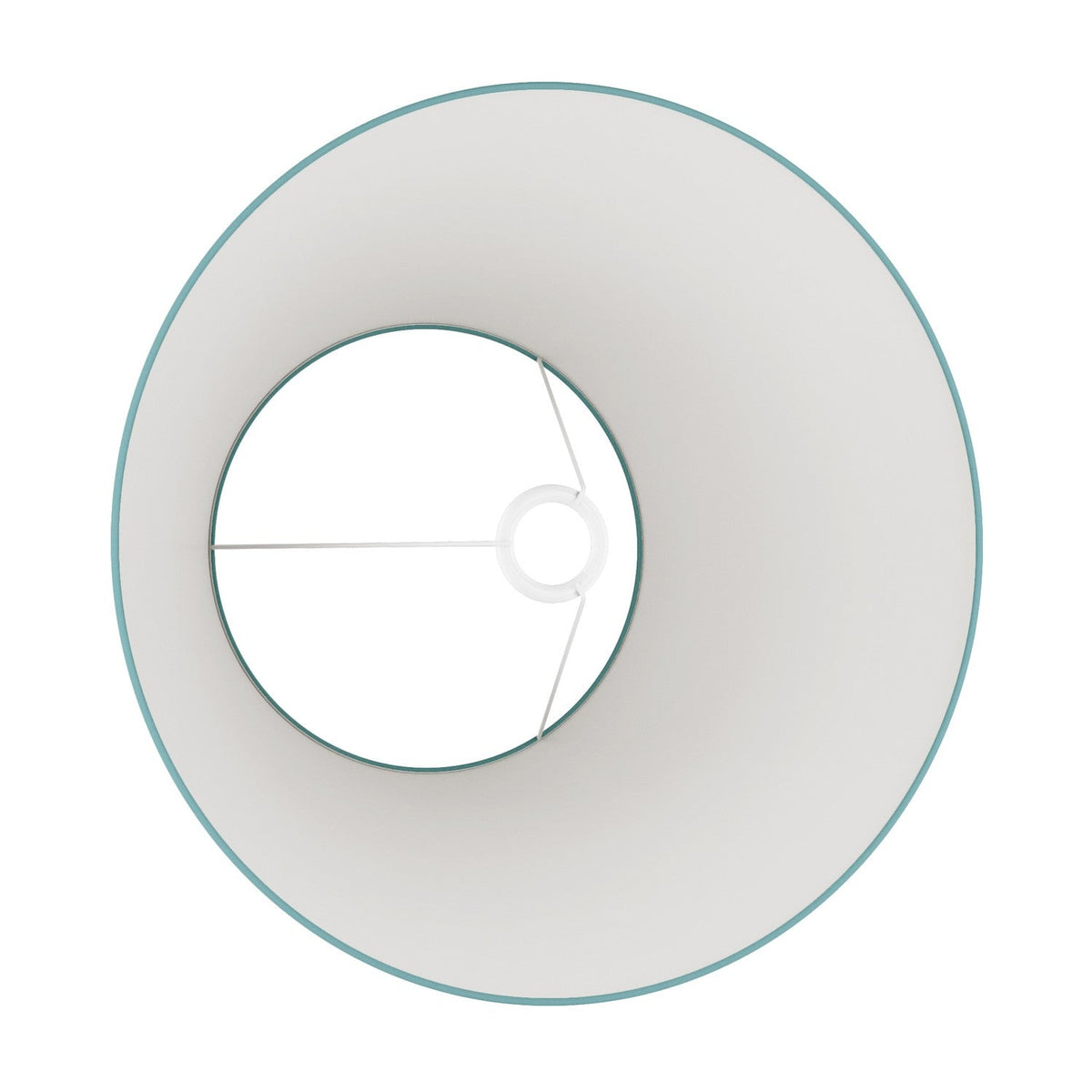 Impero L Lampenschirm für Tisch- oder Wandlampe mit E27-Fassung – Made in Italy – Teletta Verde Dubbio – Ansicht 3