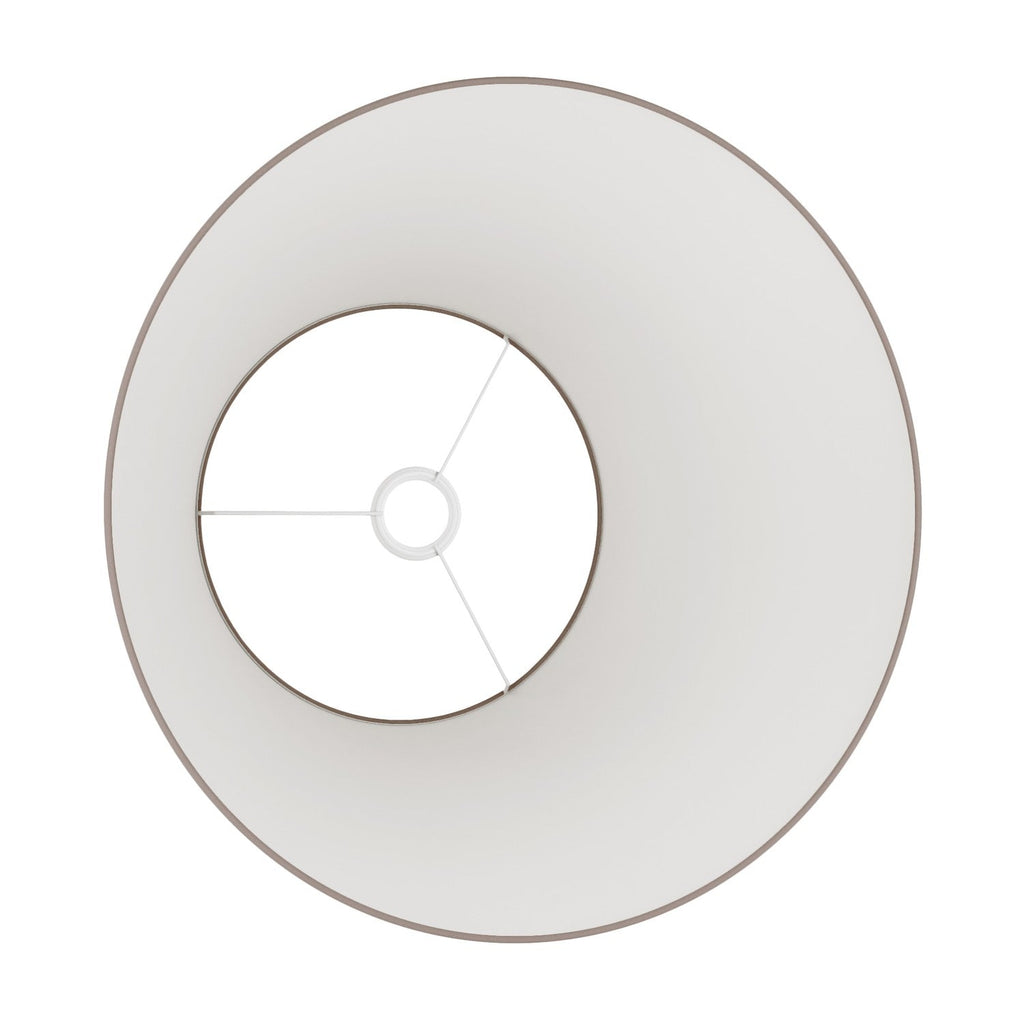 Lampenschirm Impero L für Pendelleuchten mit E27-Fassung – Made in Italy – Arenal Asche – Ansicht 3