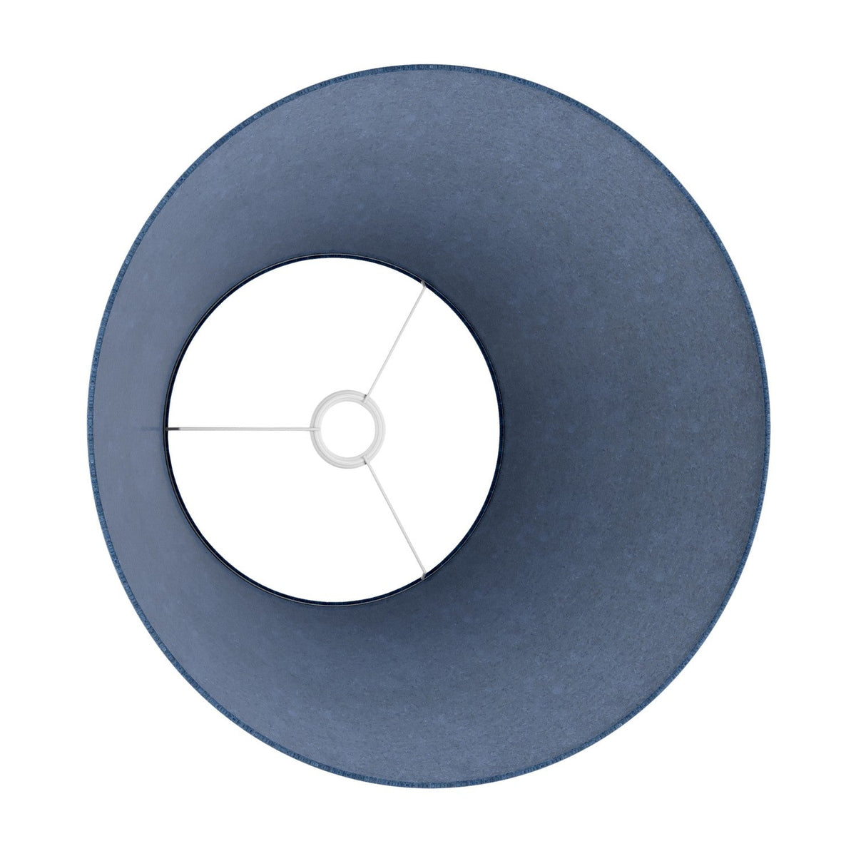 Lampenschirm Impero L für Pendelleuchten mit E27-Fassung – Made in Italy – Blaue Wolle – Ansicht 3