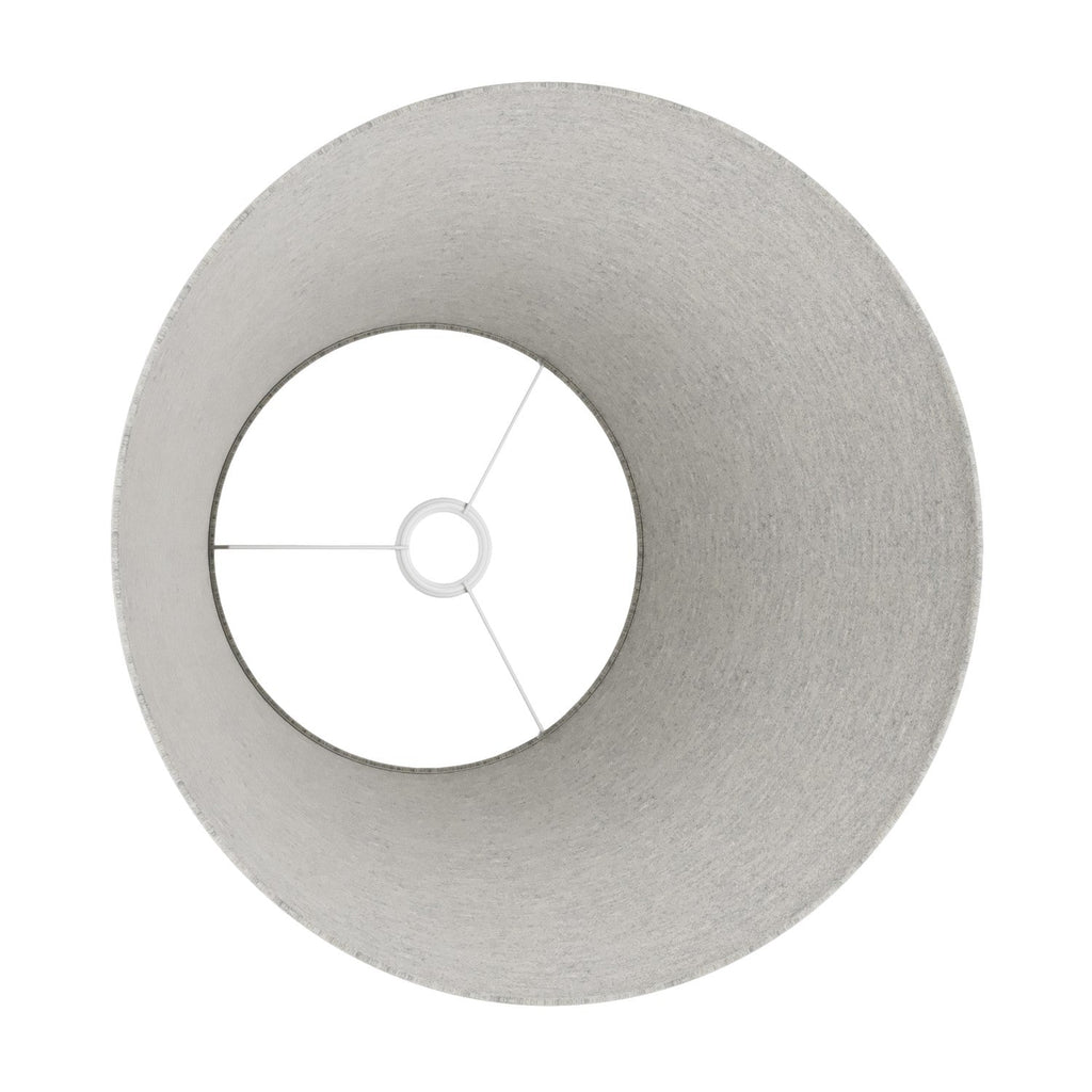 Impero L Schirm für Pendelleuchte mit E27-Fassung – Made in Italy – Hellgraue Wolle – Ansicht 3
