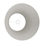 Impero L Schirm für Pendelleuchte mit E27-Fassung – Made in Italy – Hellgraue Wolle – Ansicht 3