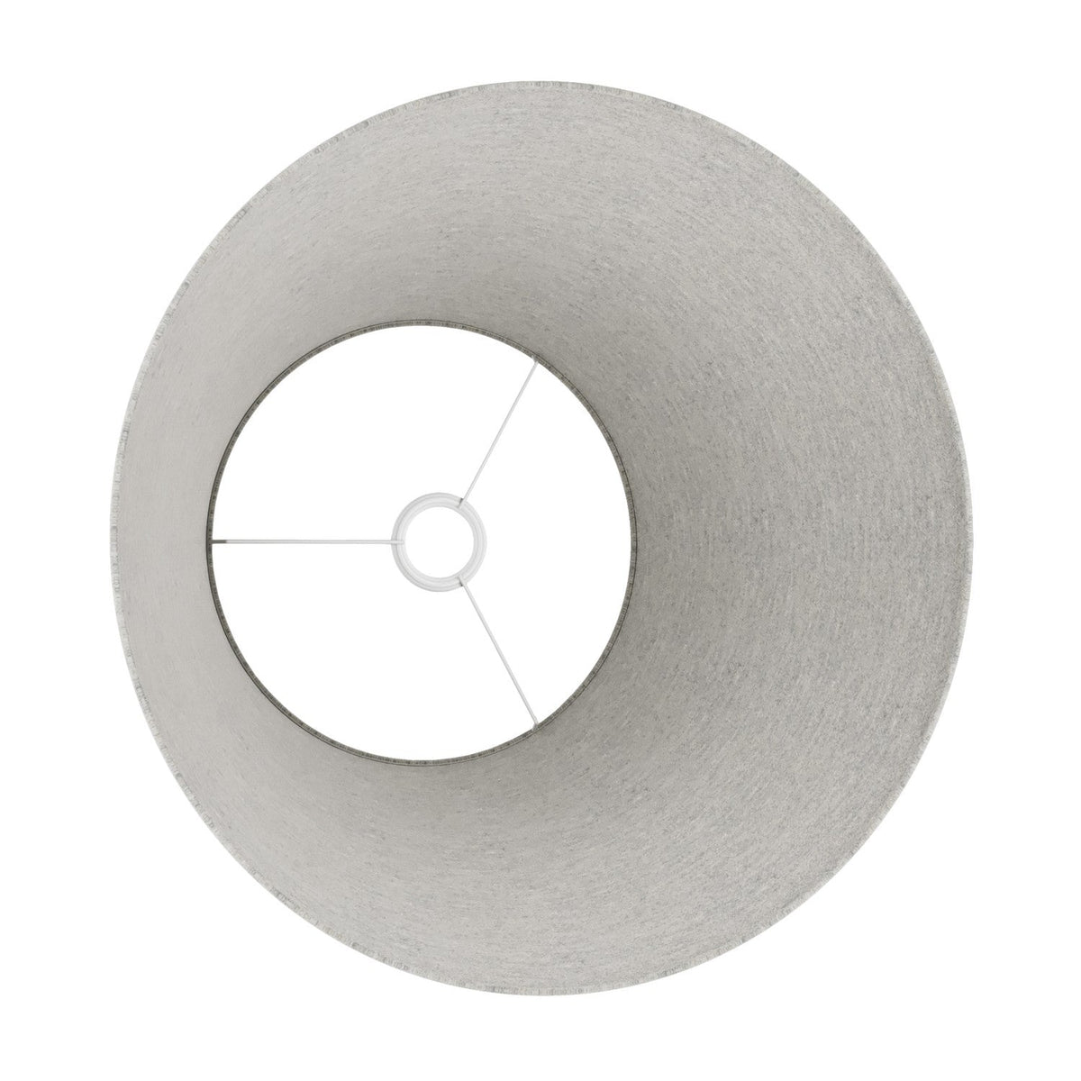 Impero L Schirm für Pendelleuchte mit E27-Fassung – Made in Italy – Hellgraue Wolle – Ansicht 3