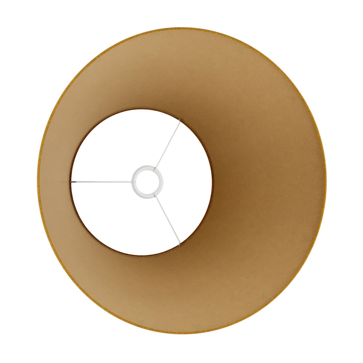 Impero Lampenschirm L für Pendelleuchte mit E27-Fassung - Made in Italy - Senf Wolle – Ansicht 3