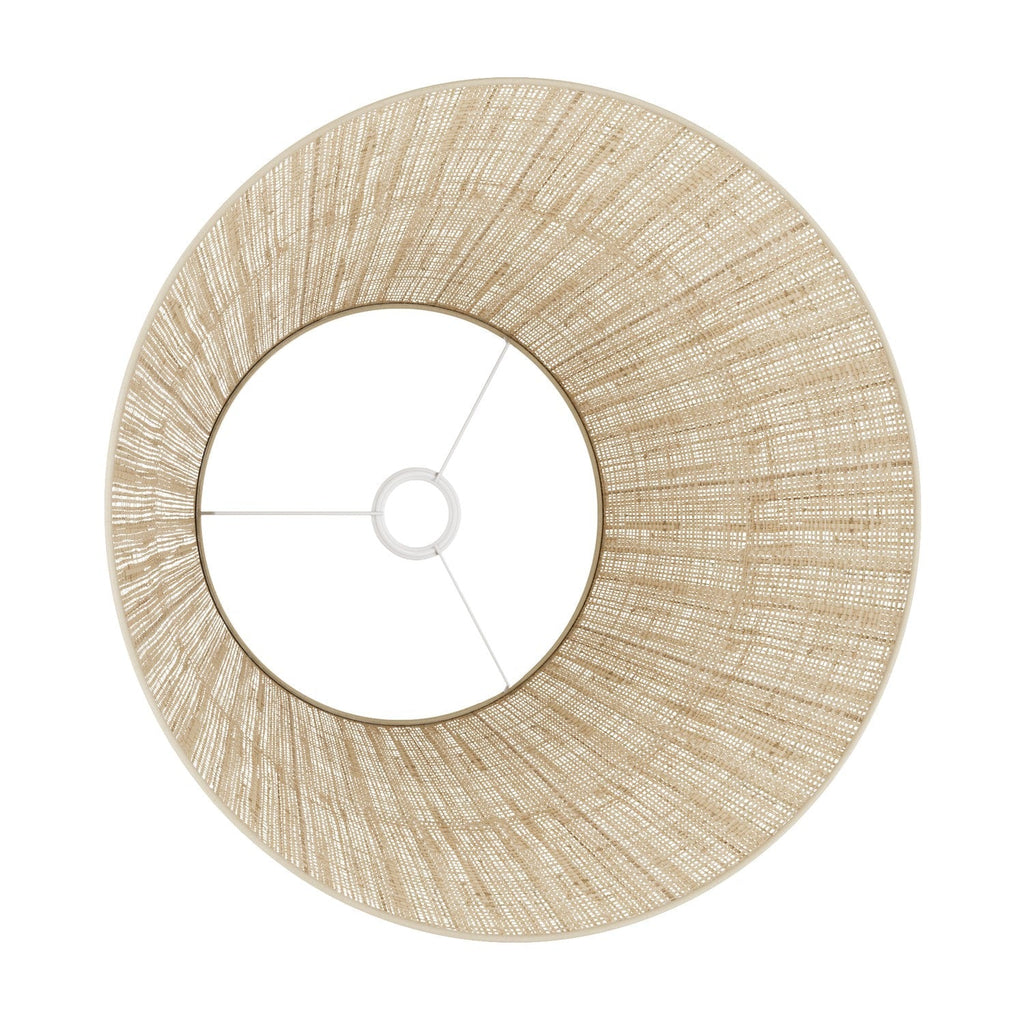 Lampenschirm Impero L für Pendelleuchte mit E27-Fassung – Made in Italy – Raphia – Ansicht 3