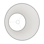 Impero Lampenschirm L für Pendelleuchte mit E27-Fassung – Made in Italy – Stoff Dunkelgrau – Ansicht 3