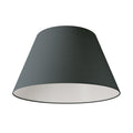 Impero Lampenschirm L für Pendelleuchte mit E27-Fassung – Made in Italy – Stoff Dunkelgrau