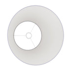 Lampenschirm Impero L für Pendelleuchte mit E27-Fassung – Made in Italy – Lila Stoff – Ansicht 3