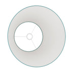 Lampenschirm Impero L für Pendelleuchte mit E27-Fassung – Made in Italy – Leinenstoff Verde Dubbio – Ansicht 3
