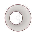 Lampenschirm Impero M aus Stoff für Stehleuchten mit E27-Fassung – Made in Italy – Arenal Bordeaux – Ansicht 3