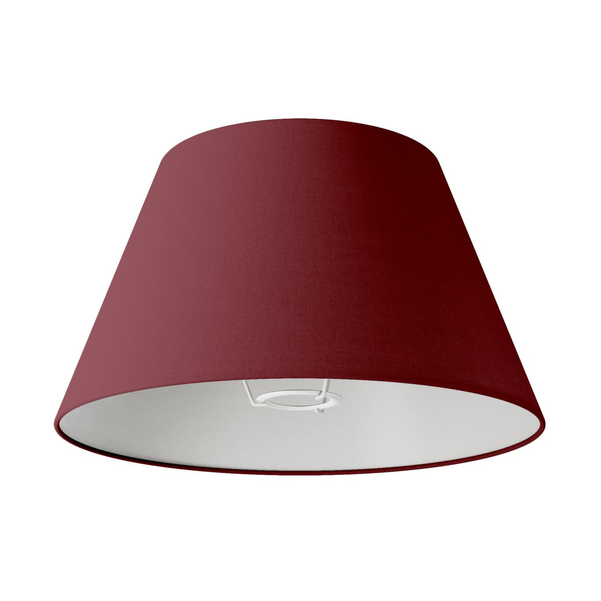 Lampenschirm Impero M aus Stoff für Stehleuchten mit E27-Fassung – Made in Italy – Arenal Bordeaux