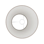 Impero M Lampenschirm aus Stoff für Stehleuchte mit E27-Fassung – Made in Italy – Arenal Asche – Ansicht 3