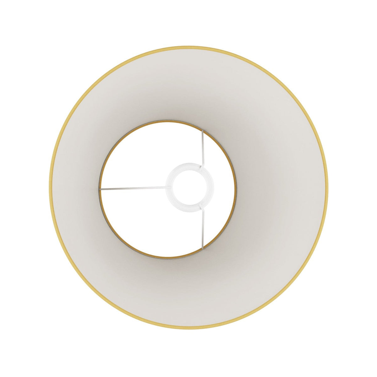 Impero-Lampenschirm M aus Stoff für Stehleuchte mit E27-Fassung – Made in Italy – Arenal Gold – Ansicht 3