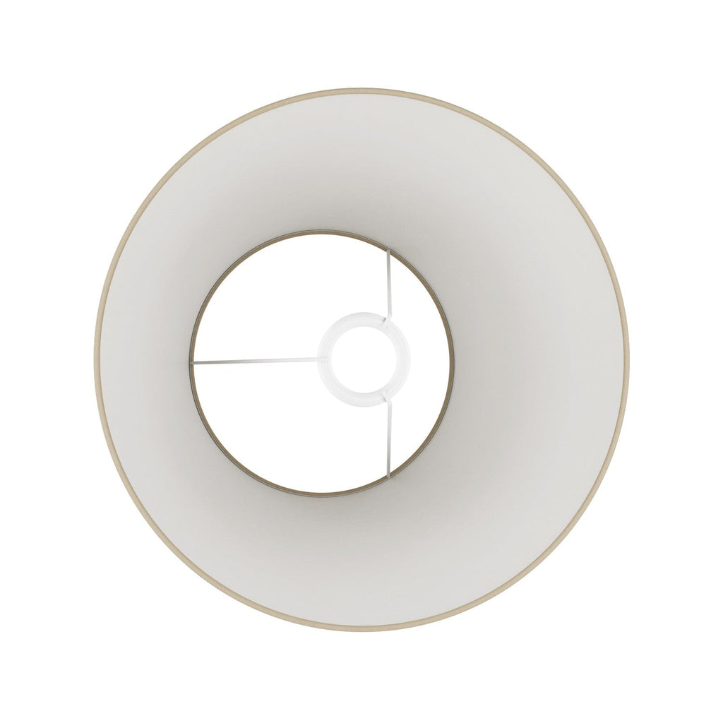 Impero Lampenschirm M aus Stoff für Stehleuchte mit E27-Fassung – Made in Italy – Arenal Taube – Ansicht 3