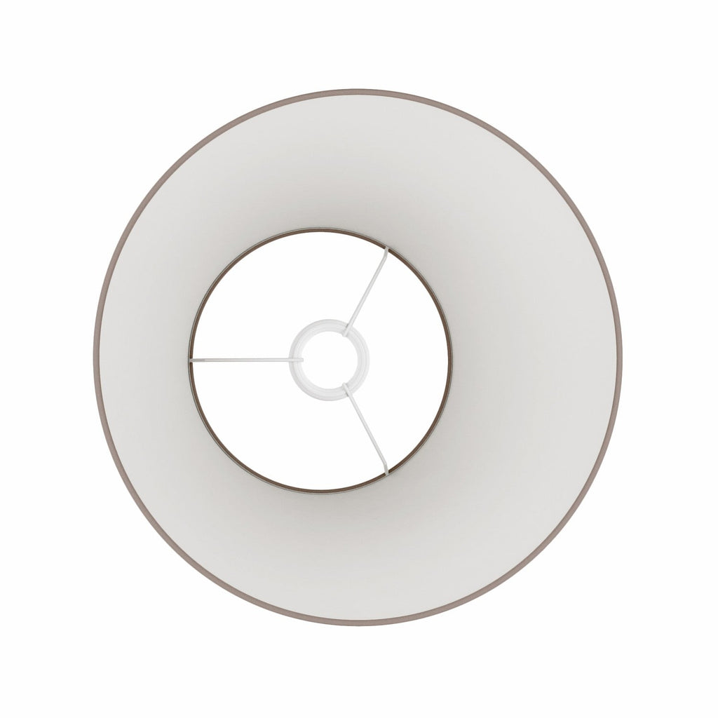Impero M Lampenschirm für Pendelleuchte mit E27-Fassung – Made in Italy – Arenal Asche – Ansicht 3