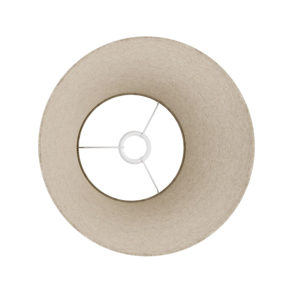 Impero Lampenschirm M für Pendelleuchte mit E27-Fassung – Made in Italy – Beige Wolle – Ansicht 3