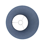 Schirm Impero M für Pendelleuchten mit E27-Fassung – Made in Italy – Blaue Wolle – Ansicht 3