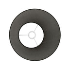 Lampenschirm Impero M für Pendelleuchten mit E27-Fassung – Made in Italy – Dunkelgraue Wolle – Ansicht 3