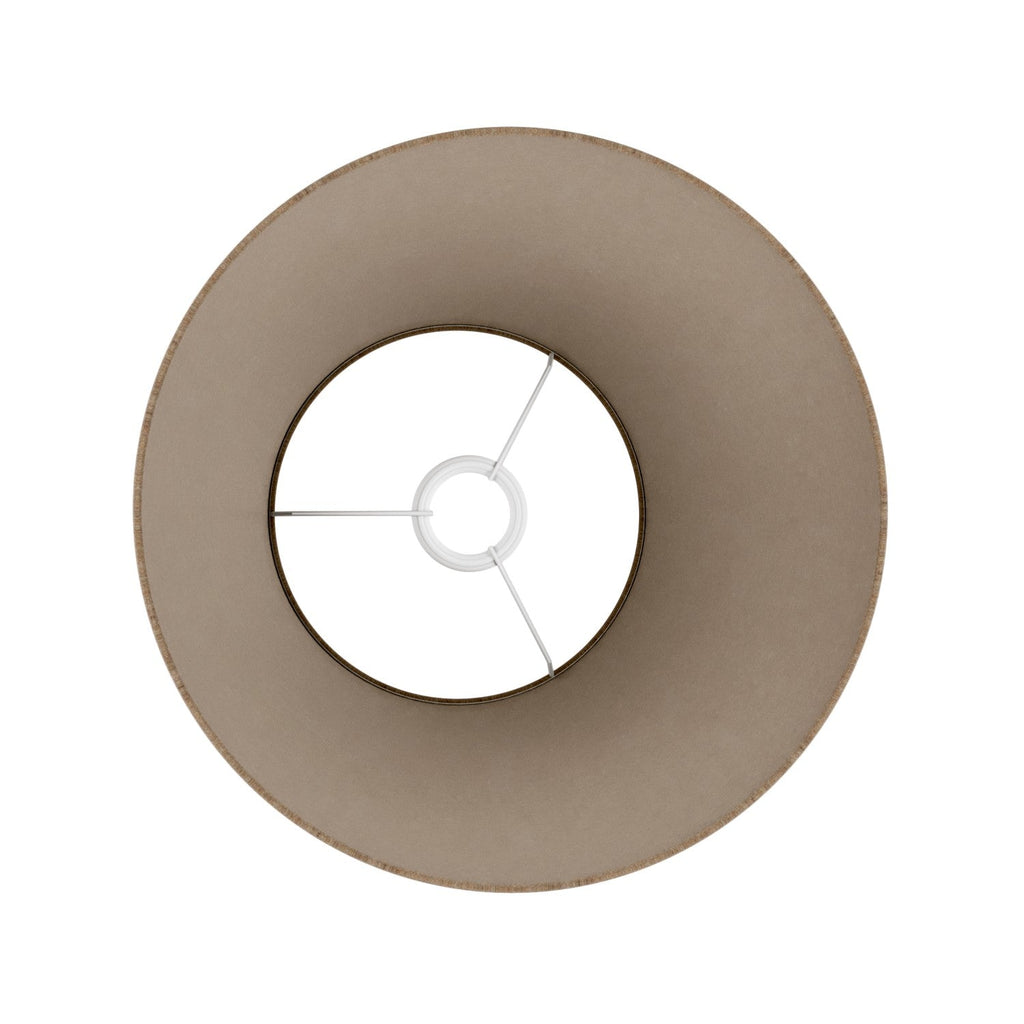 Impero M Lampenschirm für Pendelleuchte mit E27-Fassung – Made in Italy – Braun Wolle – Ansicht 3