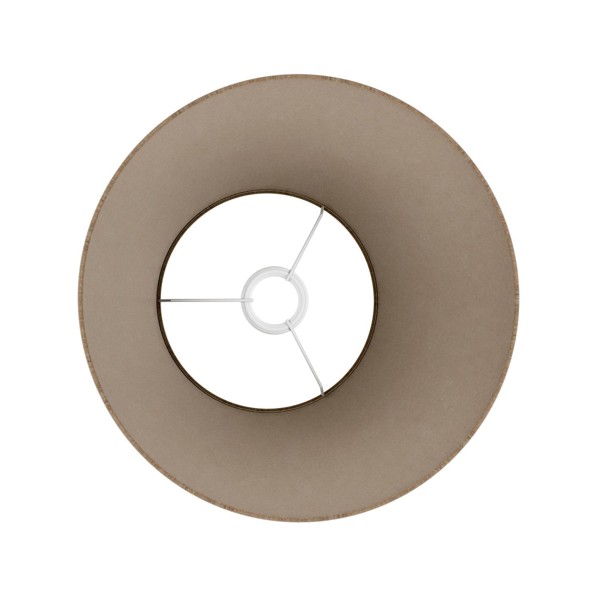 Impero M Lampenschirm für Pendelleuchte mit E27-Fassung – Made in Italy – Braun Wolle – Ansicht 3