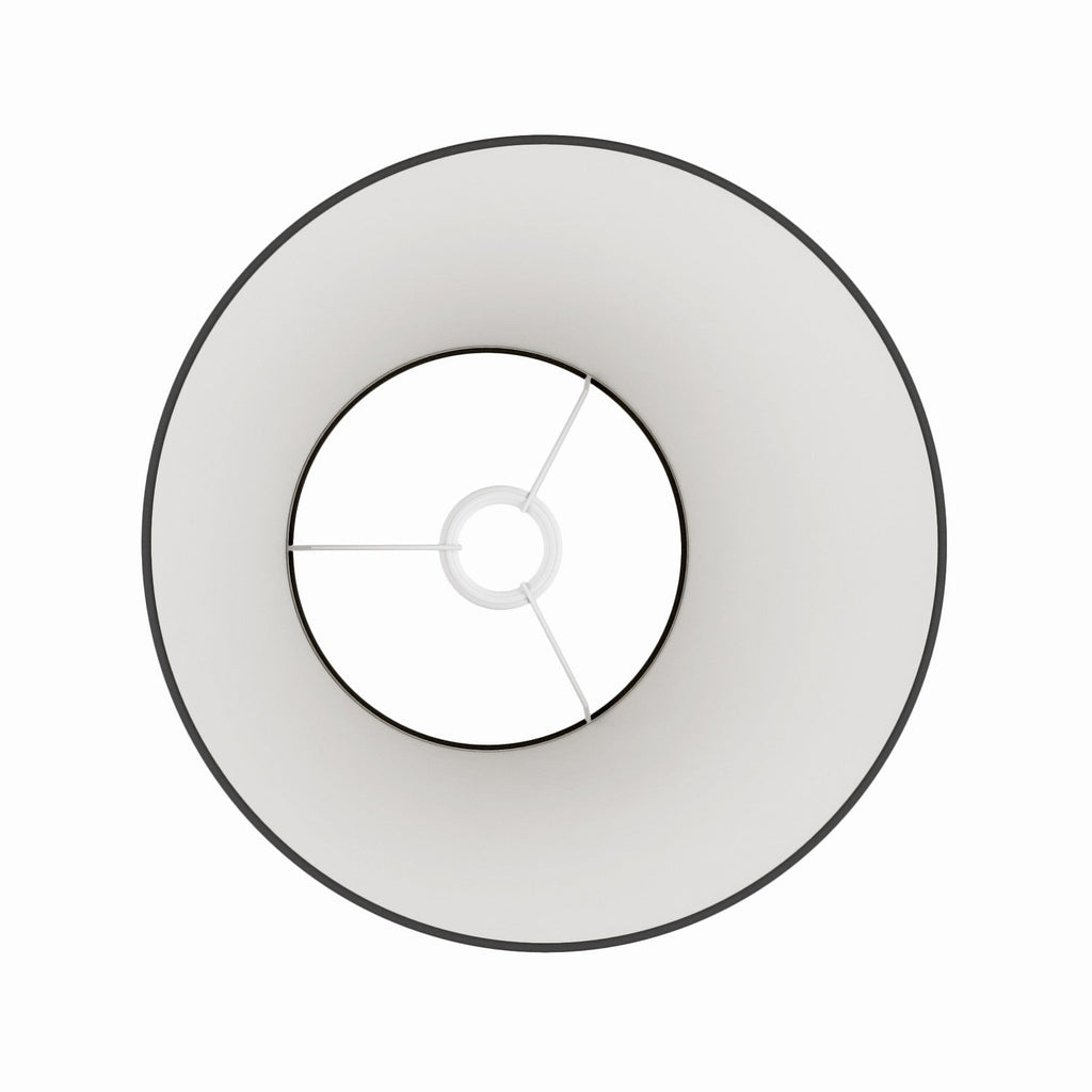 Impero-Lampenschirm M für Hängeleuchte mit E27-Fassung – Made in Italy – Anthrazit Stoff – Ansicht 3
