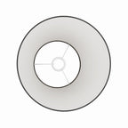 Impero-Lampenschirm M für Hängeleuchte mit E27-Fassung – Made in Italy – Anthrazit Stoff – Ansicht 3