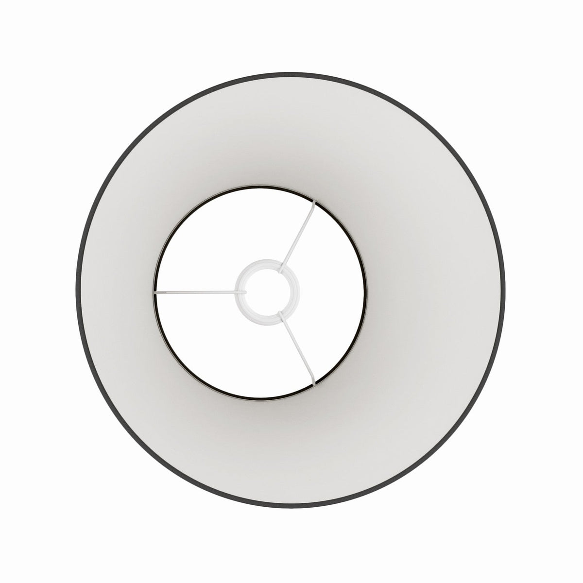 Impero-Lampenschirm M für Hängeleuchte mit E27-Fassung – Made in Italy – Anthrazit Stoff – Ansicht 3