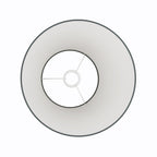 Lampenschirm Impero M für Pendelleuchte mit E27-Fassung – Made in Italy – Dunkelgraues Gewebe – Ansicht 3