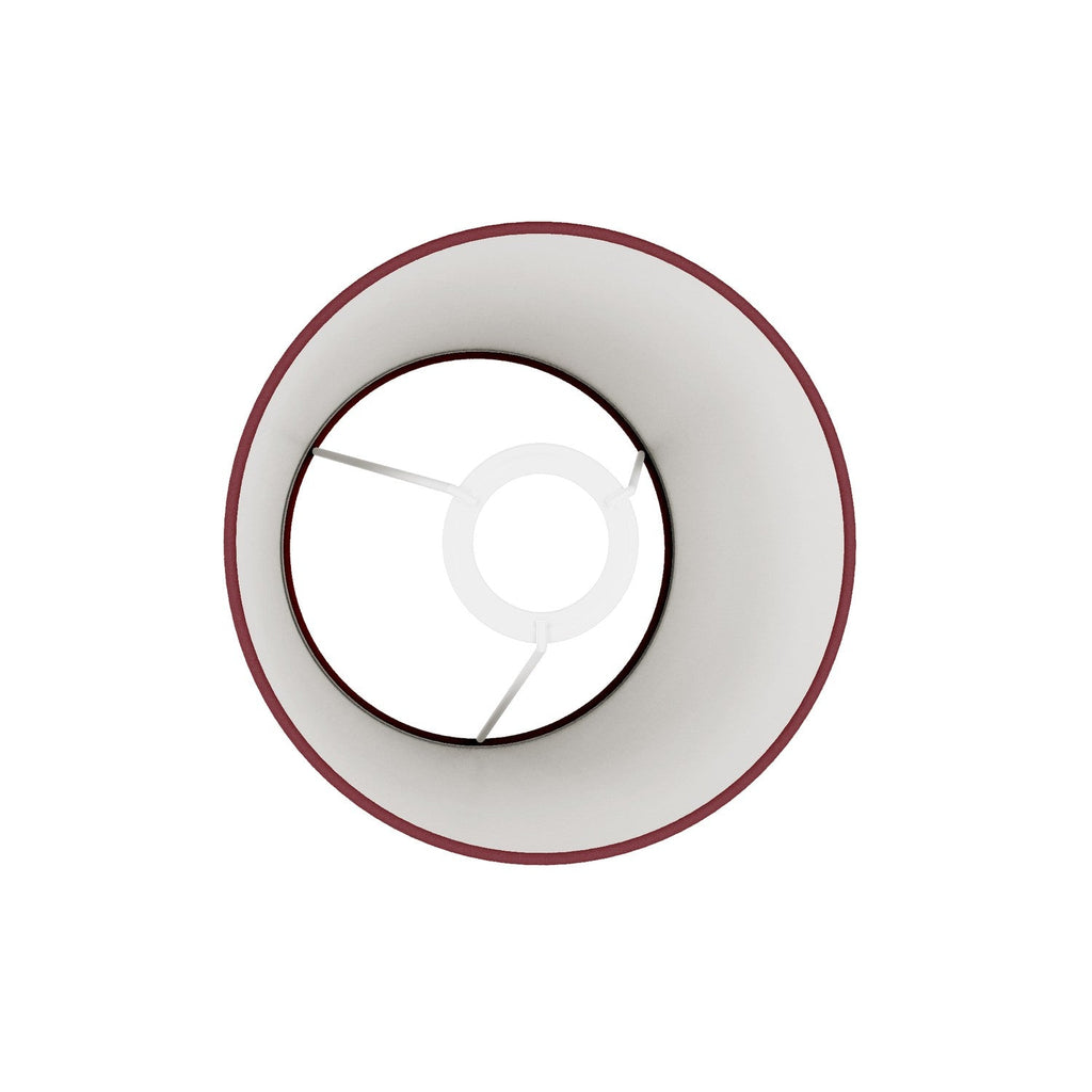 Lampenschirm Impero S mit E27-Fassung für Tischleuchte oder Wandleuchte – Made in Italy – Arenal Bordeaux – Ansicht 3
