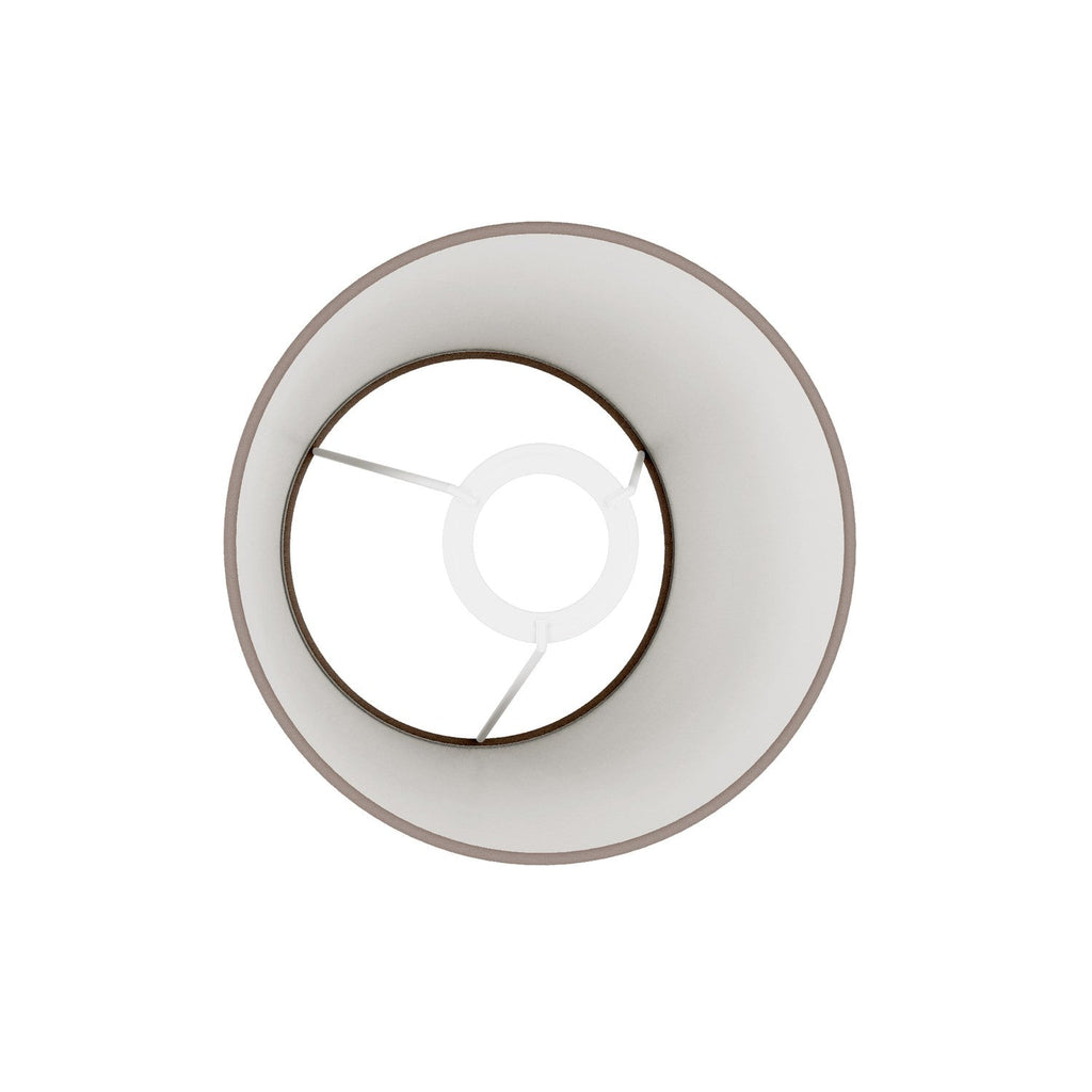 Impero S Lampenschirm mit E27-Fassung für Tischlampe oder Wandleuchte – Made in Italy – Arenal Asche – Ansicht 3