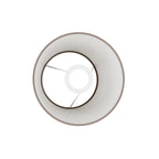 Impero S Lampenschirm mit E27-Fassung für Tischlampe oder Wandleuchte – Made in Italy – Arenal Asche – Ansicht 3