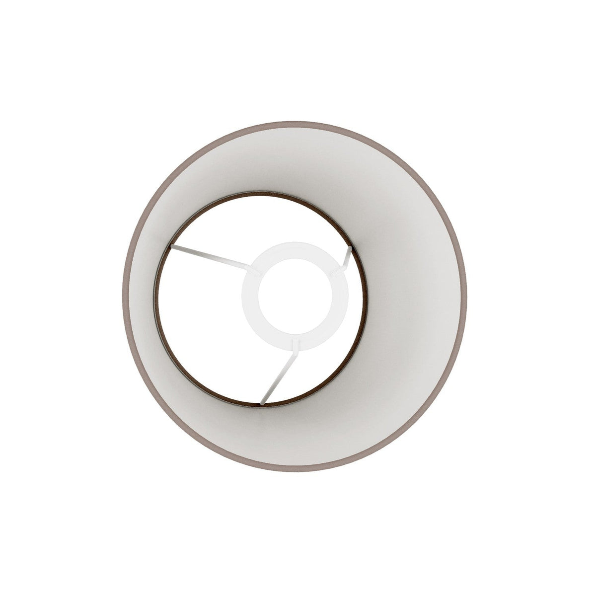 Impero S Lampenschirm mit E27-Fassung für Tischlampe oder Wandleuchte – Made in Italy – Arenal Asche – Ansicht 3