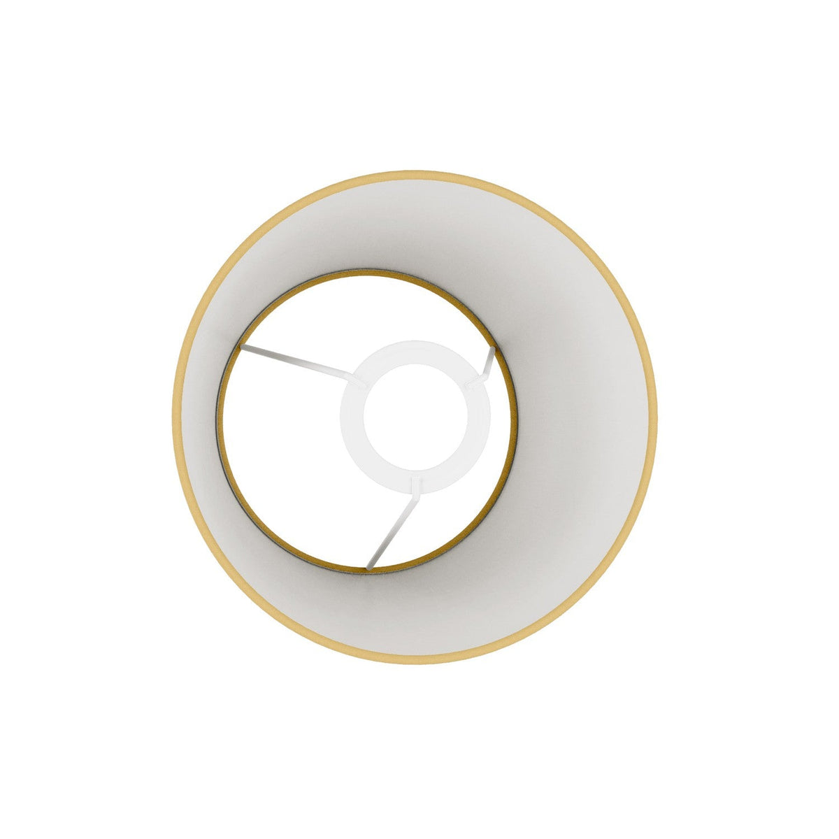 Impero-Lampenschirm S mit E27-Fassung für Tisch- oder Wandleuchte – Made in Italy – Arenal Gold – Ansicht 3
