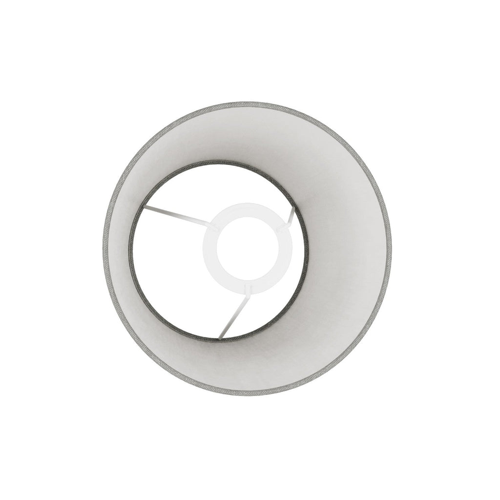 Impero-Lampenschirm S mit E27-Fassung für Tisch- oder Wandleuchte – Made in Italy – Camelot Grau – Ansicht 3