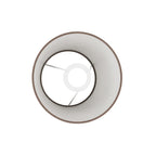 Impero-Lampenschirm S mit E27-Fassung für Tisch- oder Wandleuchte – Made in Italy – Camelot Braun – Ansicht 3