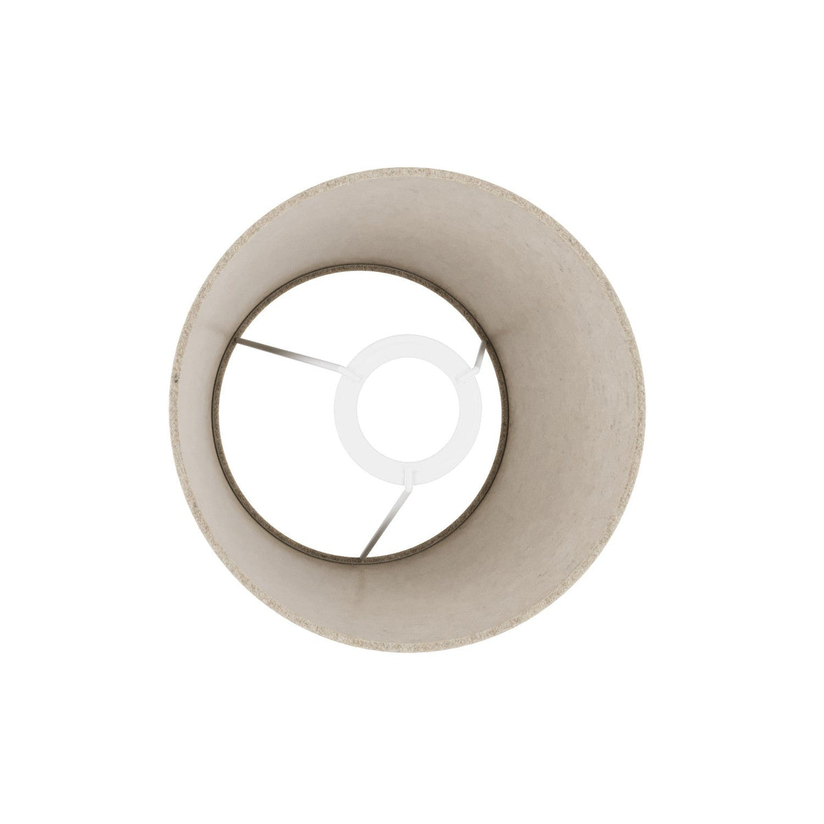 Lampenschirm Impero S mit E27-Fassung für Tischleuchte oder Wandleuchte – Made in Italy – Lana Beige – Ansicht 3