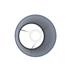 Impero S Lampenschirm mit E27-Fassung für Tischleuchte oder Wandleuchte – Made in Italy – Blaue Wolle – Ansicht 3
