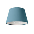 Lampenschirm Impero S mit E27-Fassung für Tischleuchte oder Wandleuchte – Made in Italy – Teletta Azzurro Severo
