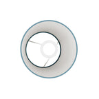 Lampenschirm Impero S mit E27-Fassung für Tischleuchte oder Wandleuchte – Made in Italy – Teletta Azzurro Severo – Ansicht 3