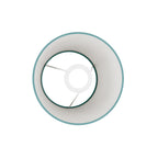 Impero S Lampenschirm mit E27-Fassung für Tisch- oder Wandleuchte – Made in Italy – Dubbio Grün Stoff – Ansicht 3