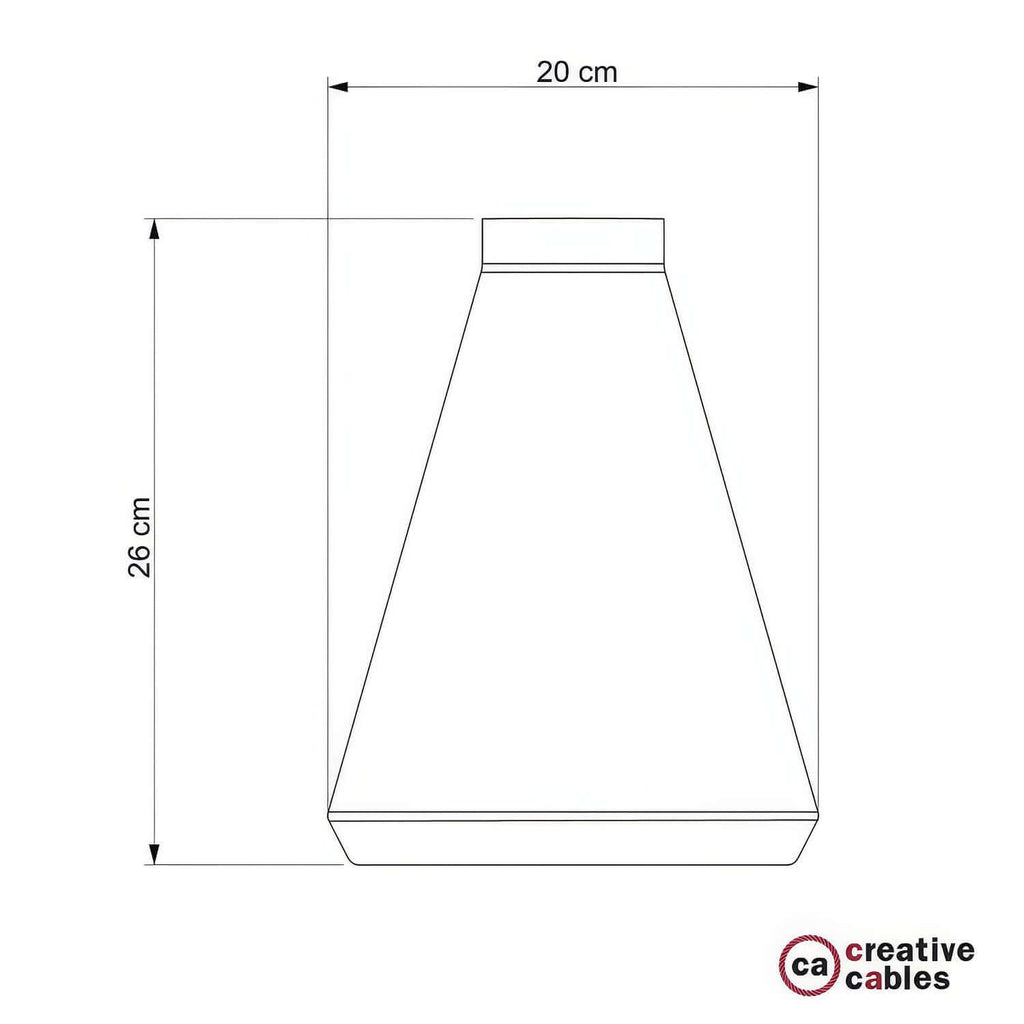 Trichter-Lampenschirm aus Beton für Pendelleuchte – komplett mit Klemmlampe und E27-Fassung – Hellgrau – Ansicht 5