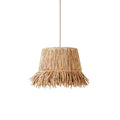 Lampenschirm aus Honolulu-Raffia