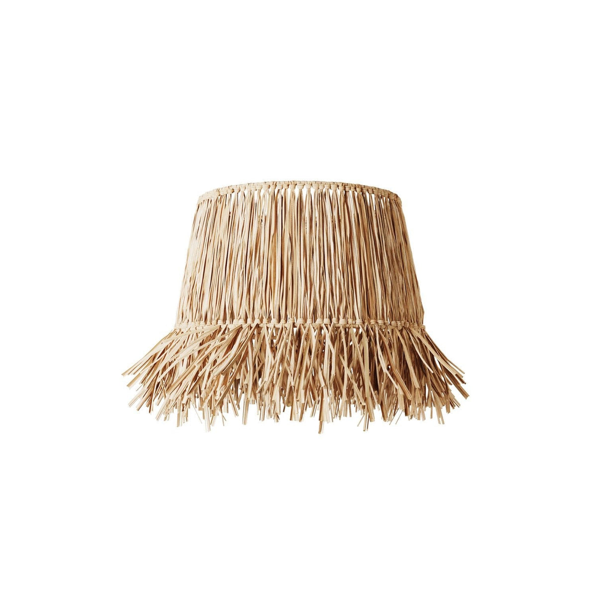 Lampenschirm aus Honolulu-Raffia – Ansicht 3