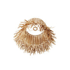 Lampenschirm aus Honolulu-Raffia – Ansicht 4